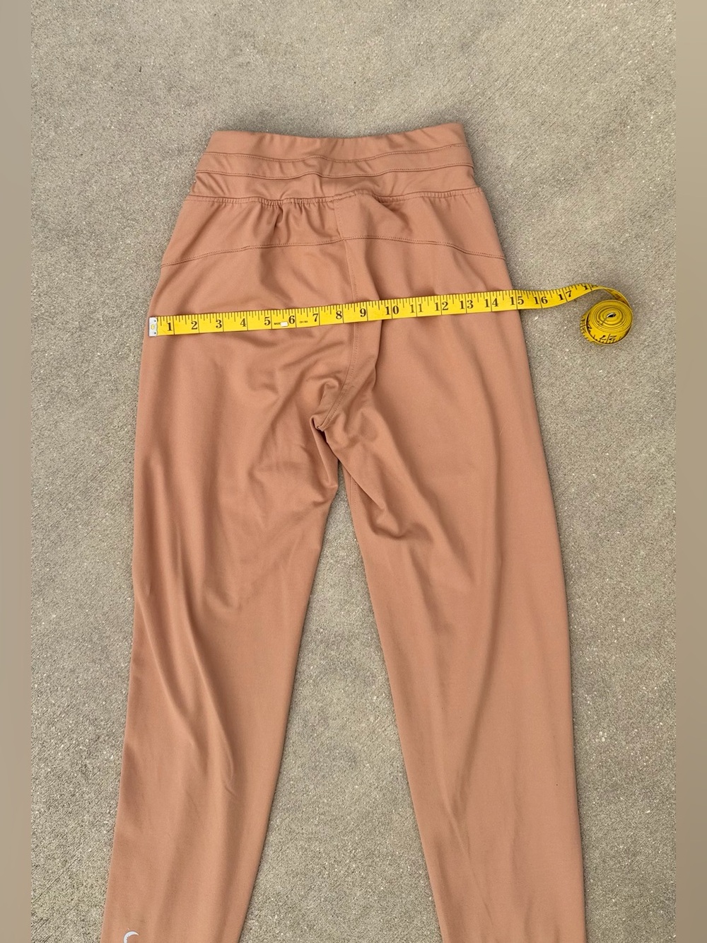 ZYIA Active Ascend Peach Pocket Joggers High Waist Soft Stretch Knit Cabincore S - Picture 14 of 14